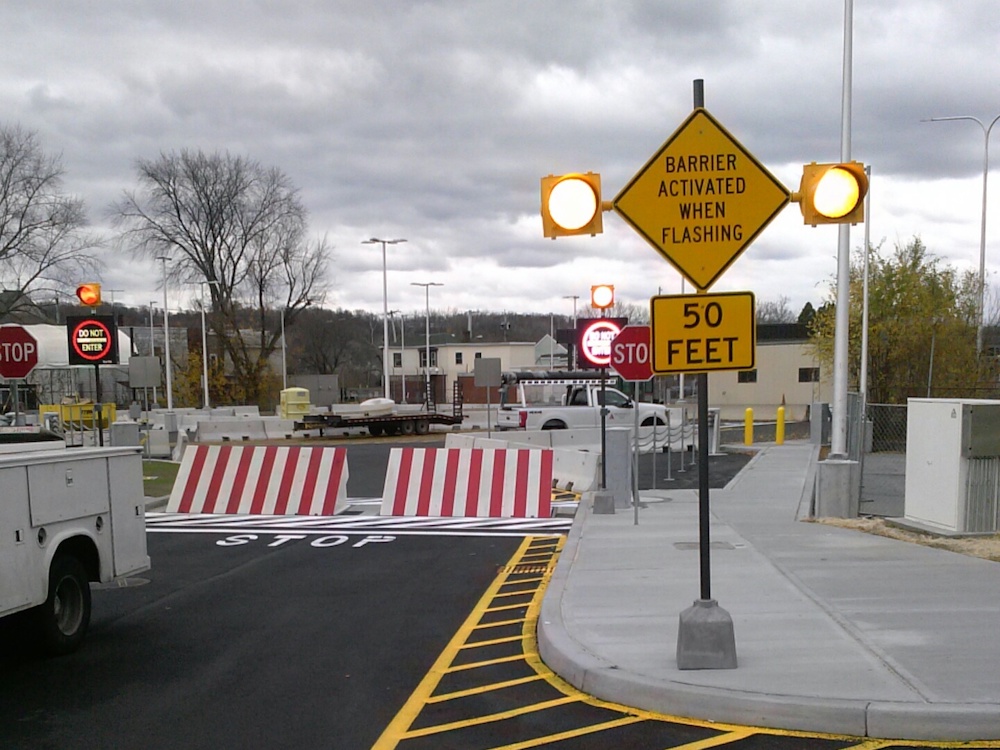 HD300 Wedge Barricade Activated at The Watervliet Arsenal