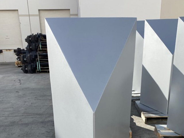 Triangle Bollard Casting