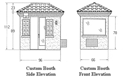 Custom Booths – Ticket Booths | Delta Scientific