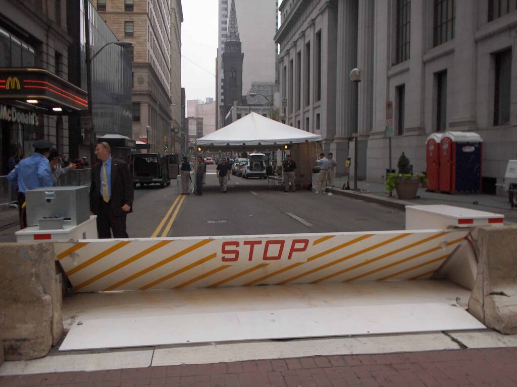 At Democratic Convention, Delta Portable Anti-Terrorist Barriers to Protect Against Vehicle Threats