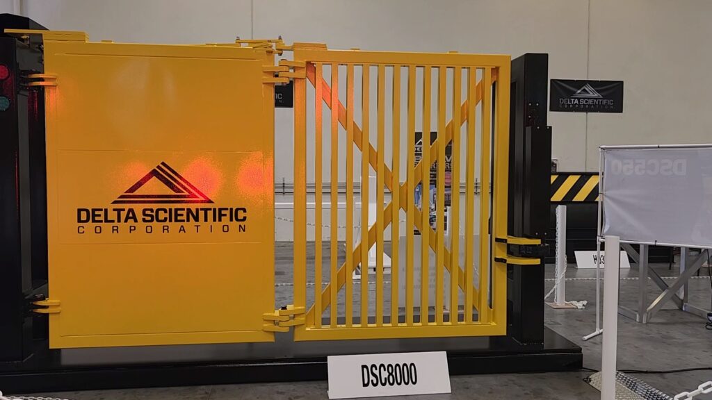 Bi-Fold Speed Security Gate | Delta Scientific