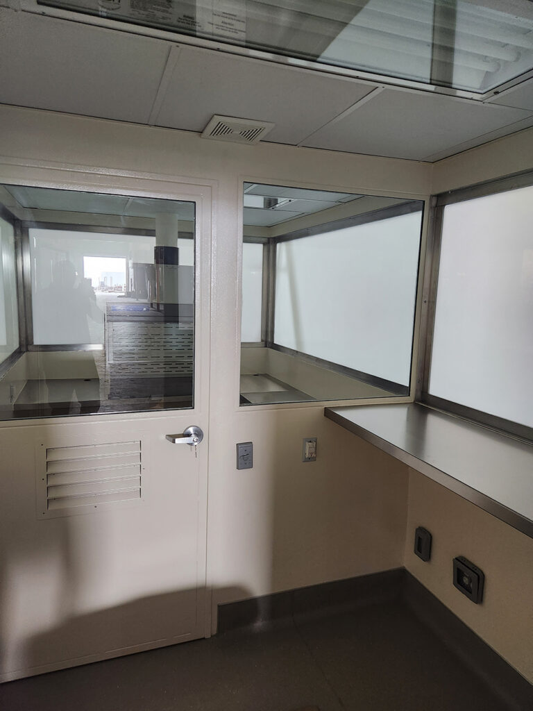 Guard Booth Inside | Delta Scientific