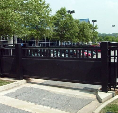 Using a Gate To Maintain Security in an Apartment Complex