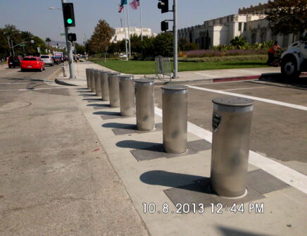 What is a bollard?