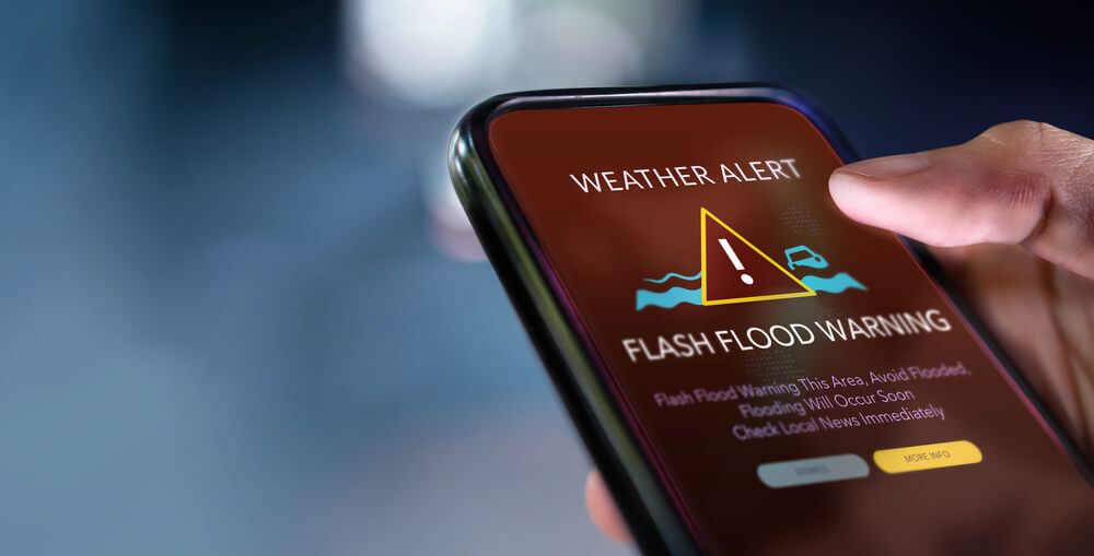 How do natural disasters play into a building security checklist?