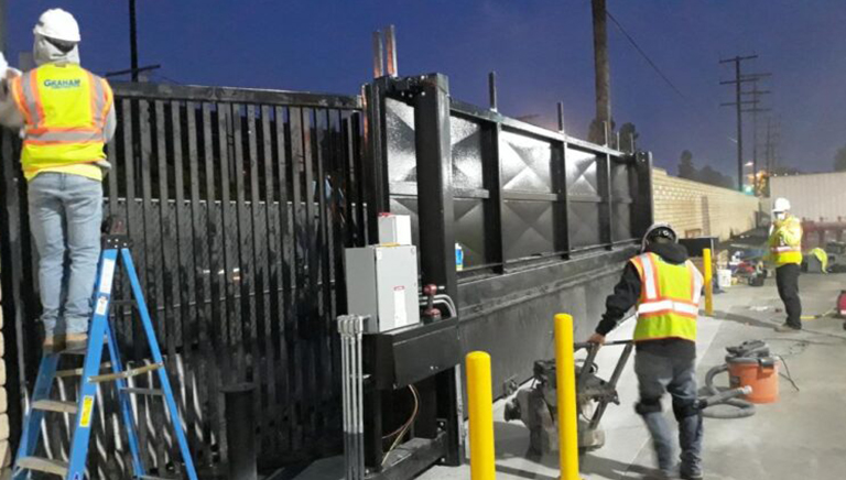 Crash-Rated Sliding Gates Security Barricade Systems | Delta Scientific